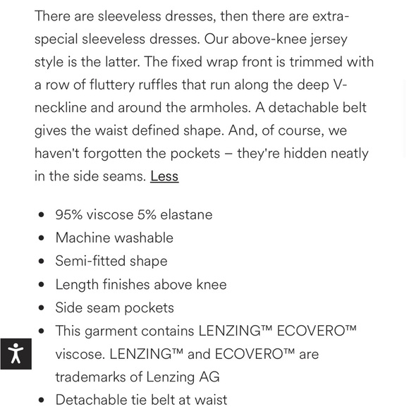 Boden Ruffle Fixed Wrap Jersey Dress - Picture 12 of 13